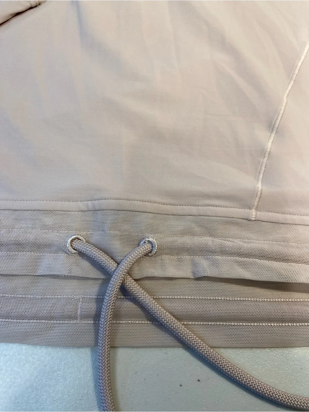 lululemon athletica Light Blush Long-Sleeve Drawstring Top